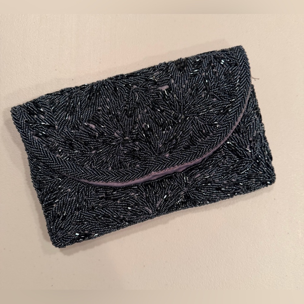 VINTAGE: Walborg | beaded clutch handbag